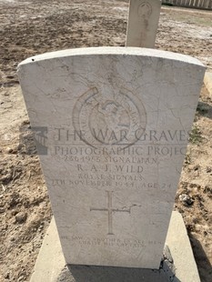 BAGHDAD (NORTH GATE) WAR CEMETERY - WILD, ROLAND ALAN JAMES